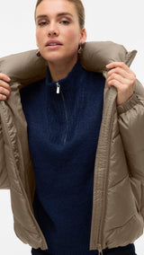VERO MODA VMLIGARIO short jacket boo in silver mink - Image 5