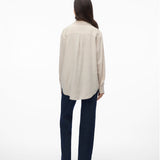 VERO MODA VMLINN shirt in moonbeam - Image 2