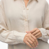 VERO MODA VMLINN shirt in moonbeam - Image 6