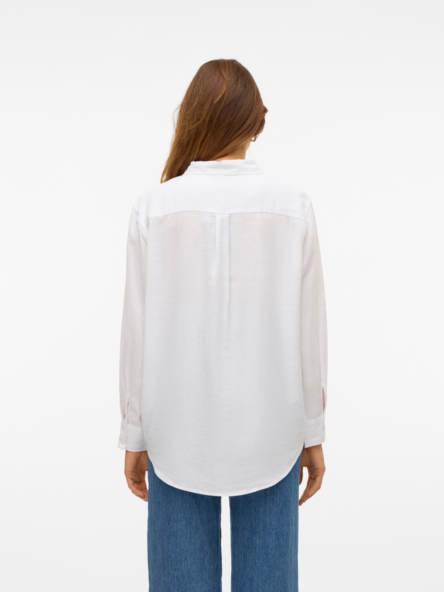VERO MODA VMLINN shirt in snow white - Image 2