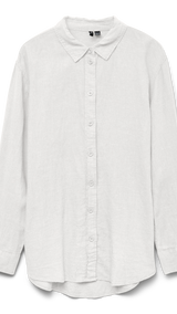 VERO MODA VMLINN shirt in snow white - Image 3