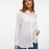 VERO MODA VMLINN shirt in snow white - Image 5