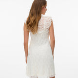 VERO MODA VMLISA short dress in antique white - Image 2