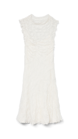 VERO MODA VMLISA short dress in antique white - Image 3