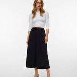 VERO MODA VMLUNA ankle skirt in black - Image 1