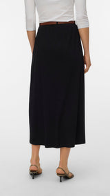 VERO MODA VMLUNA ankle skirt in black - Image 2