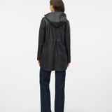 VERO MODA VMMALOU coated jacket in balsam green - Image 2