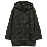 VERO MODA VMMALOU coated jacket in balsam green - Image 3