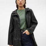 VERO MODA VMMALOU coated jacket in balsam green - Image 6