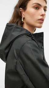VERO MODA VMMALOU coated jacket in balsam green - Image 7