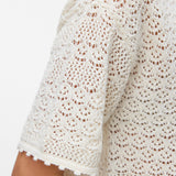 VERO MODA VMMANILA 2/4 o-neck pullover in birch - Image 6