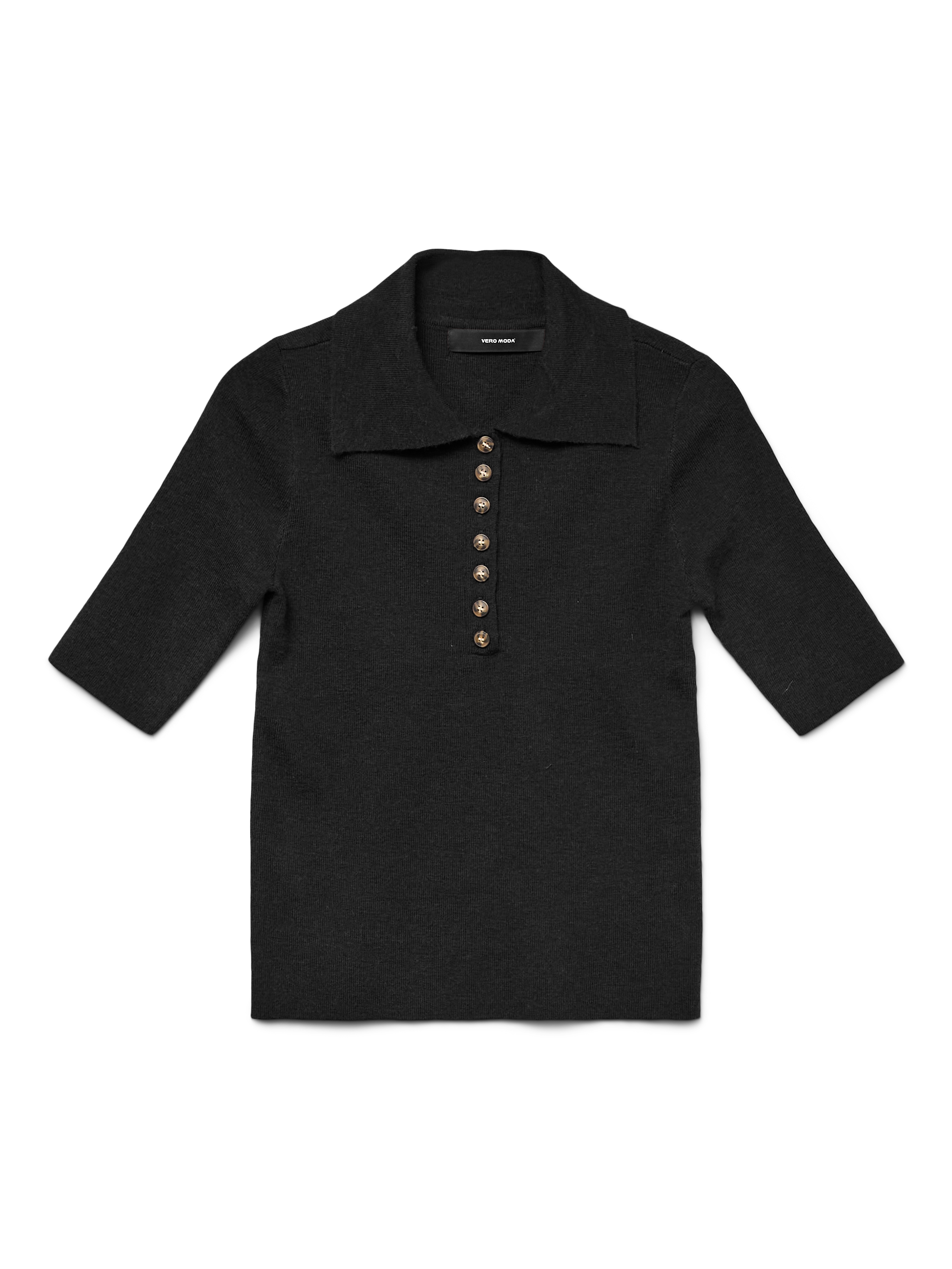 VERO MODA VMMARINA 2/4 poloneck pullover - winetasting melange
