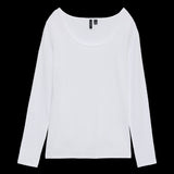 VERO MODA VMMAXI soft uneck in bright white - Image 3