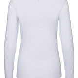 VERO MODA VMMAXI soft uneck in bright white - Image 4