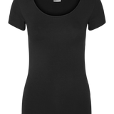 VERO MODA VMMAXI soft u-neck in black - Image 3