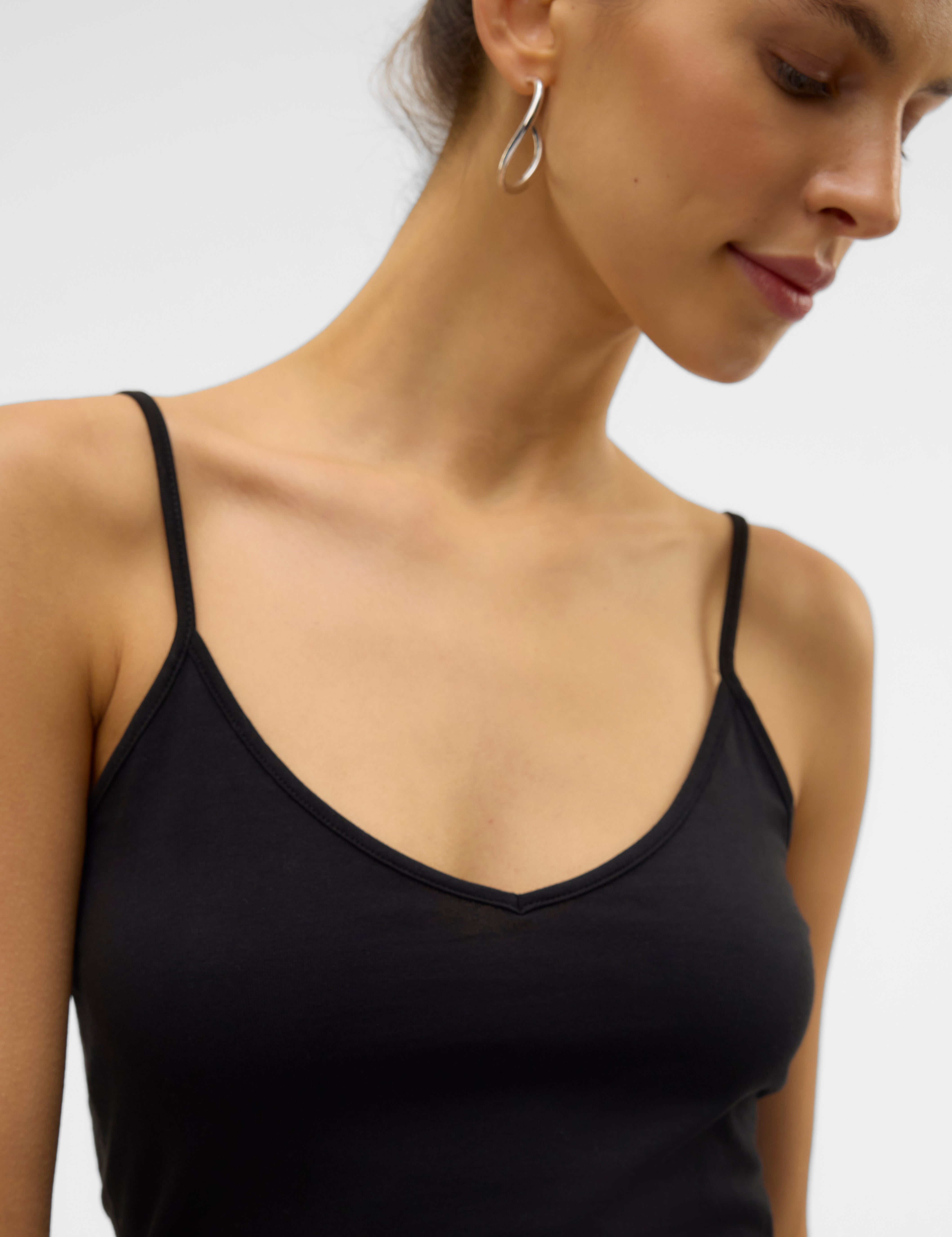 VERO MODA VMMAXI soft singlet - black