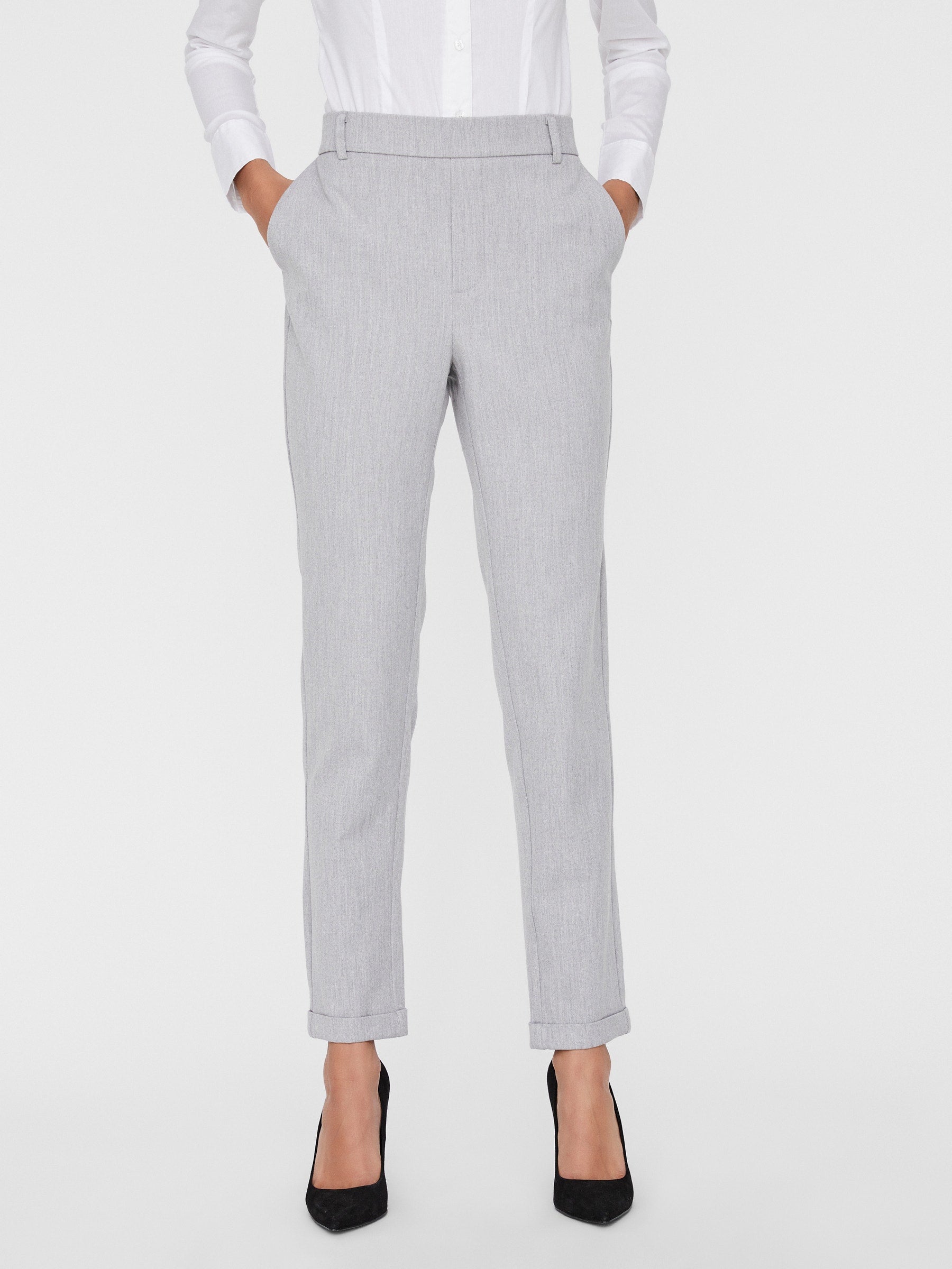 VERO MODA VMMAYA loose solid pant in black - Image 6