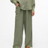 VERO MODA VMMELANEY loose pant in laurel wreath - Image 1