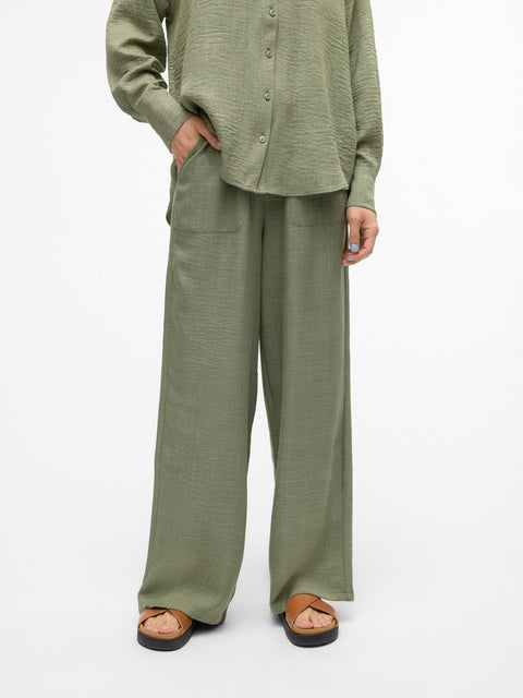 VERO MODA VMMELANEY loose pant in laurel wreath