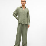 VERO MODA VMMELANEY loose pant in laurel wreath - Image 4