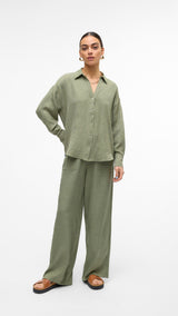 VERO MODA VMMELANEY loose pant in laurel wreath - Image 4