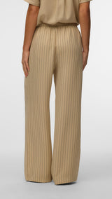 VERO MODA VMMELANEY loose pant in overcast melange - Image 2