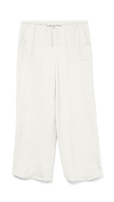 VERO MODA VMMELANEY loose pant in snow white - Image 3