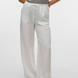VERO MODA VMMELANEY loose pant in snow white - Image 5
