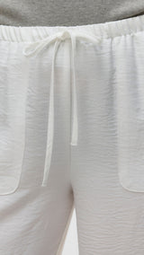 VERO MODA VMMELANEY loose pant in snow white - Image 6