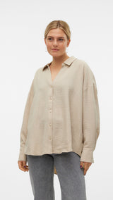 VERO MODA VMMELANEY queeny shirt - overcast