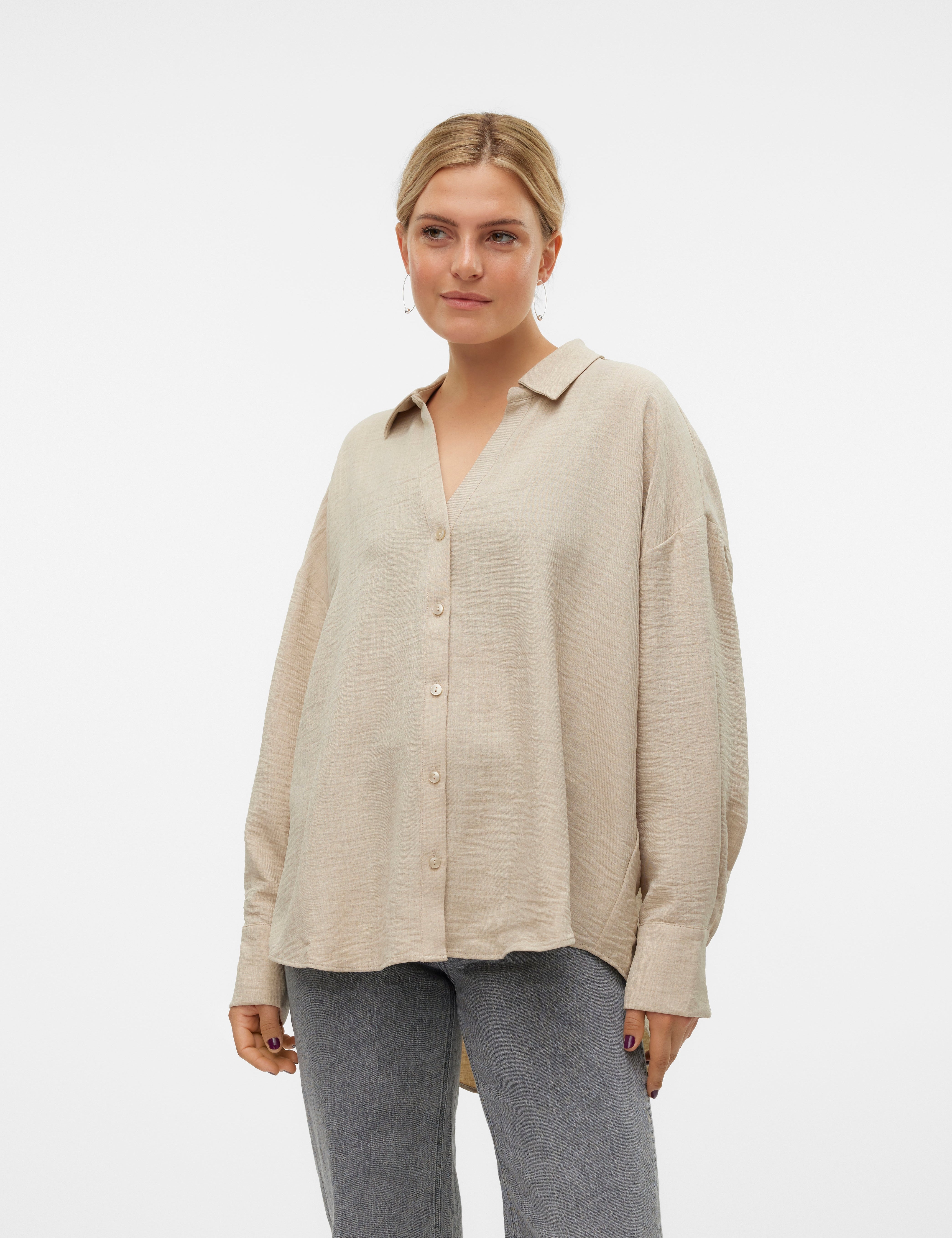 VERO MODA VMMELANEY queeny shirt - overcast