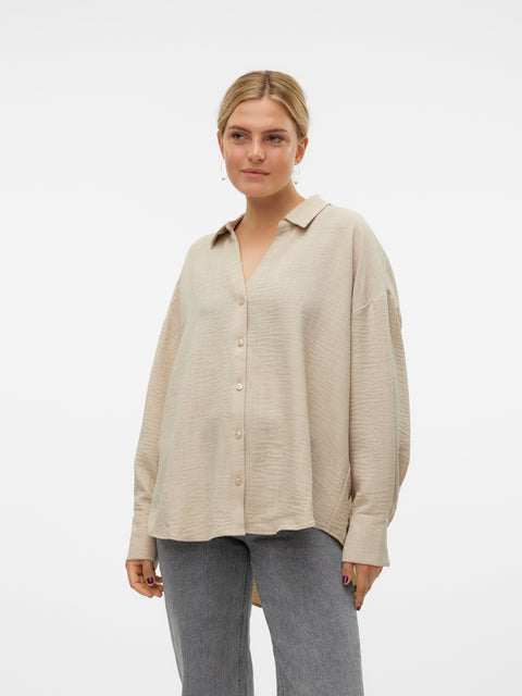 VERO MODA VMMELANEY queeny shirt in overcast