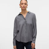 VERO MODA VMMELANEY queeny shirt in excalibur - Image 1