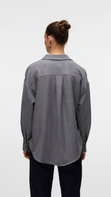 VERO MODA VMMELANEY queeny shirt in excalibur - Image 2