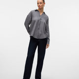 VERO MODA VMMELANEY queeny shirt in excalibur - Image 4