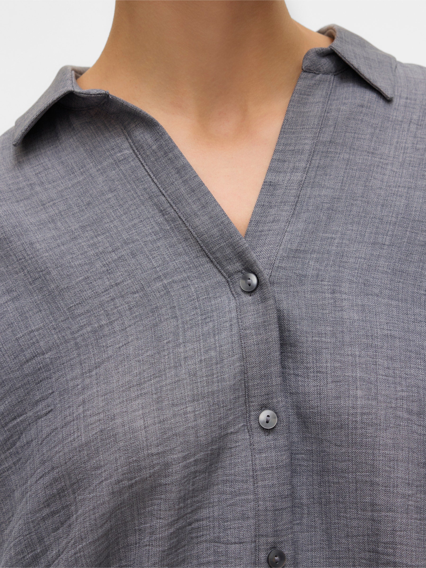 VERO MODA VMMELANEY queeny shirt in excalibur - Image 6