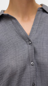 VERO MODA VMMELANEY queeny shirt in excalibur - Image 6