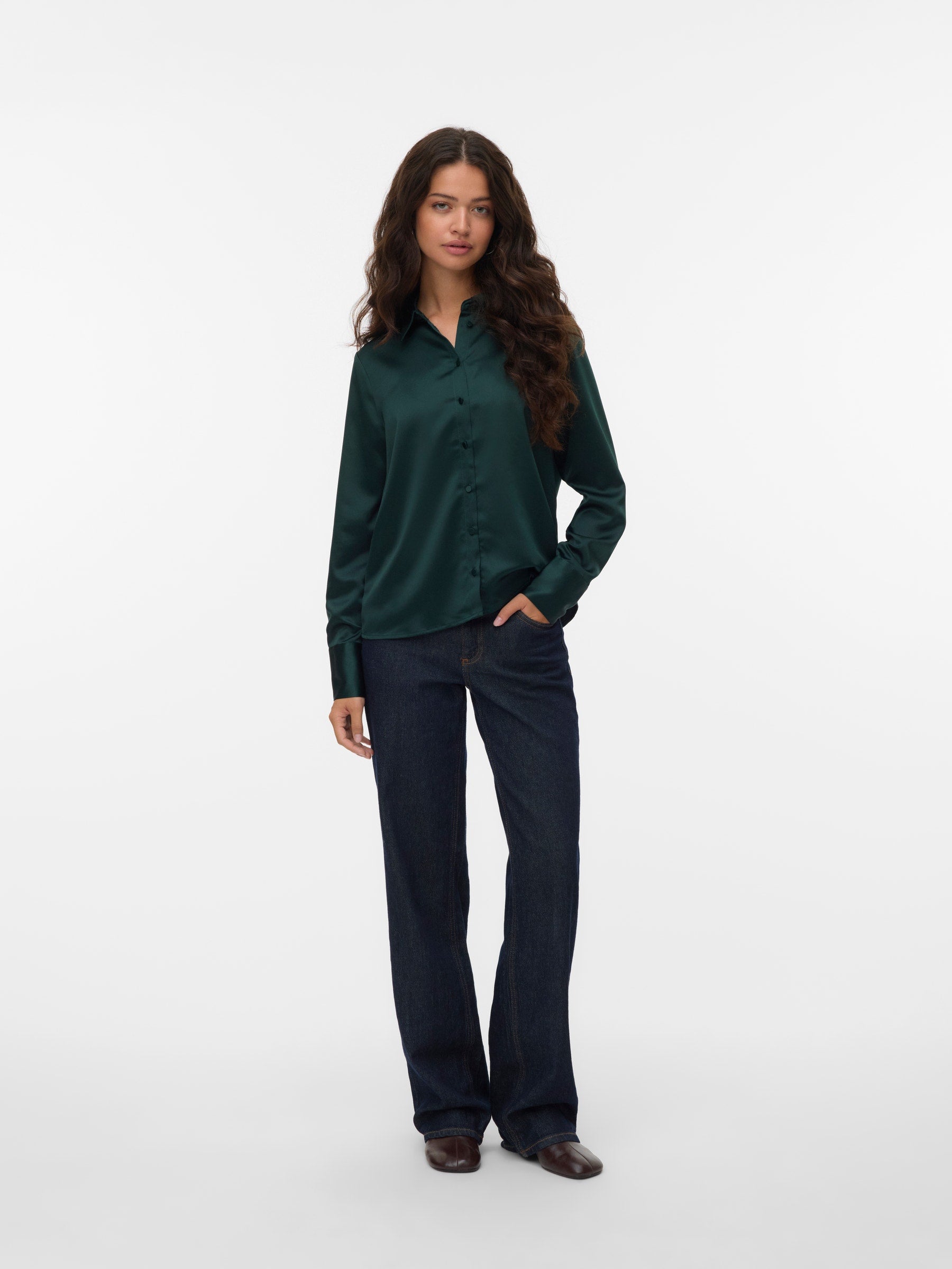 VERO MODA VMMERLE shirt in black - Image 1