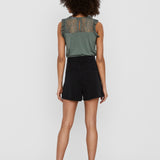 VERO MODA VMMIA loose summer shorts in black - Image 2
