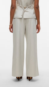 VERO MODA VMMIKELA wide pants in birch melange as sample - Image 2