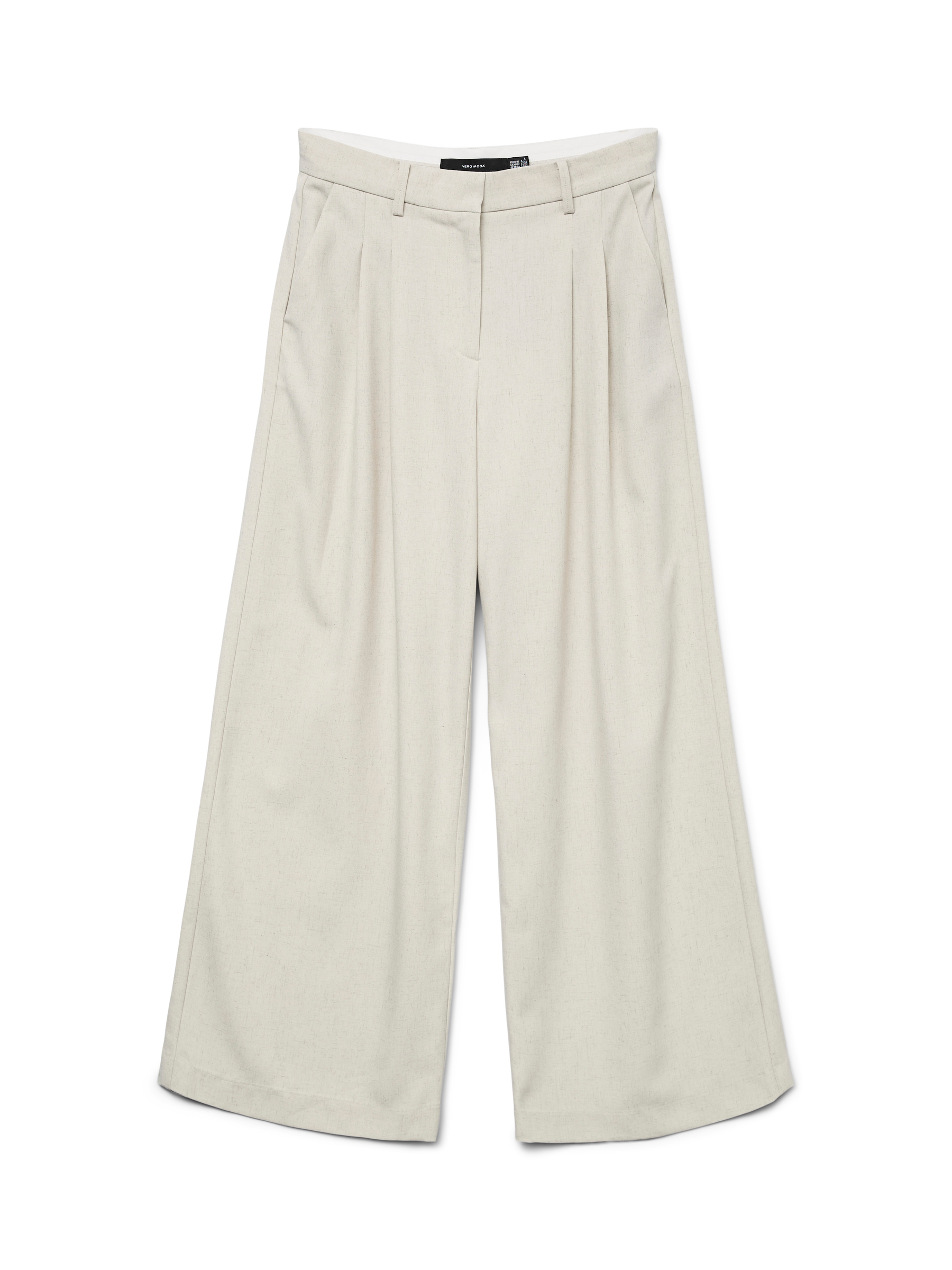VERO MODA VMMIKELA wide pants in birch melange as sample - Image 3