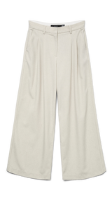VERO MODA VMMIKELA wide pants in birch melange as sample - Image 3