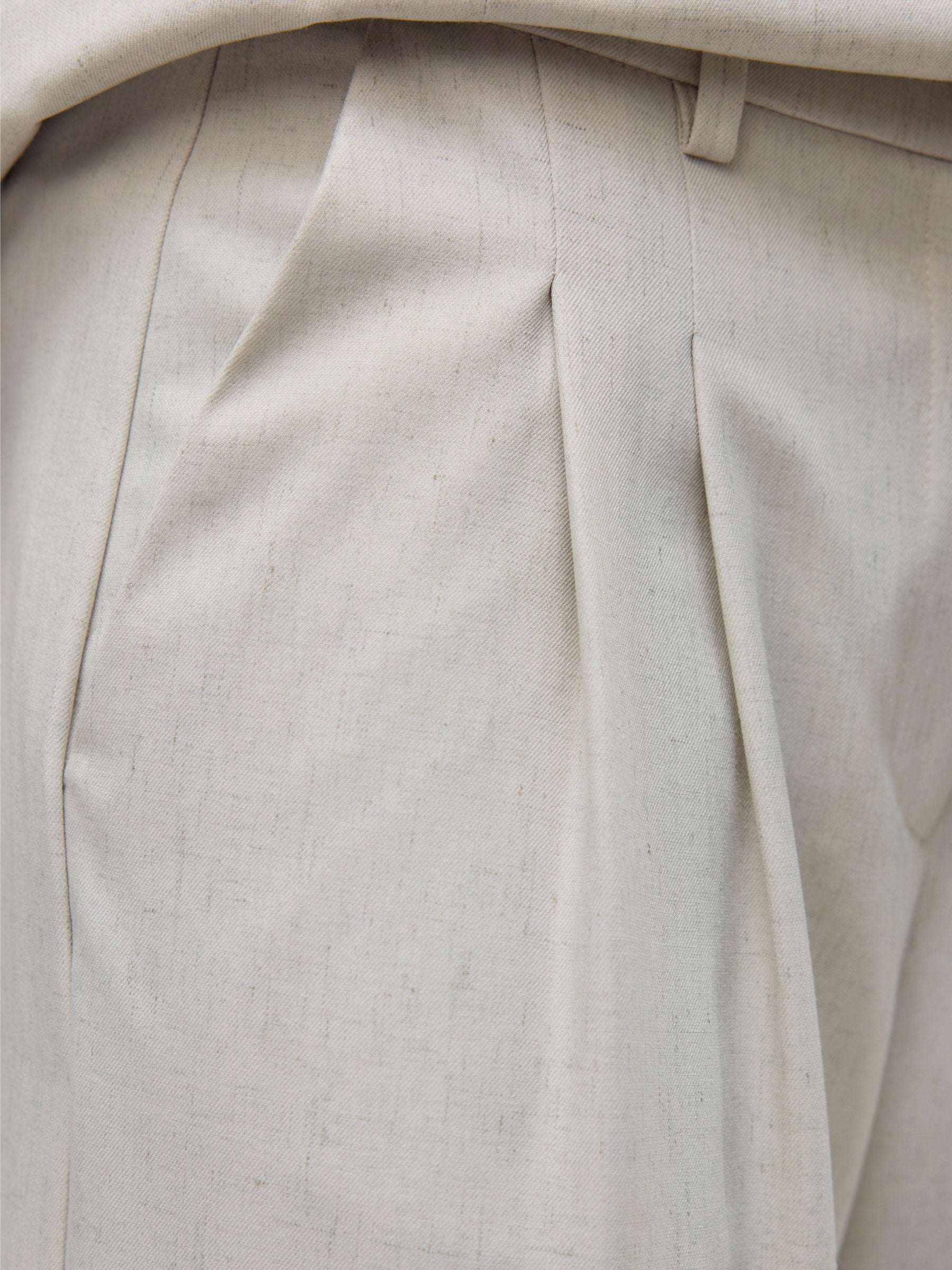 VERO MODA VMMIKELA wide pants in birch melange as sample - Image 6