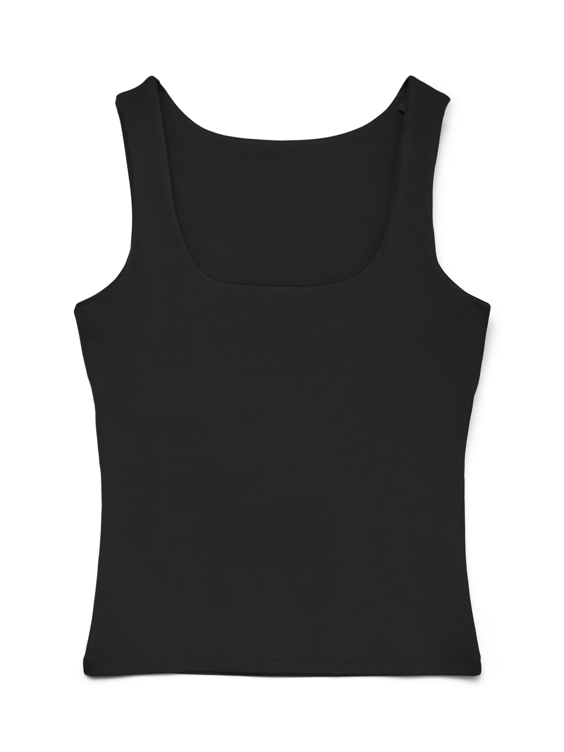 VERO MODA VMMILLION square top - black