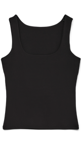 VERO MODA VMMILLION square top - black