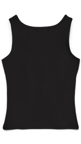 VERO MODA VMMILLION square top - black