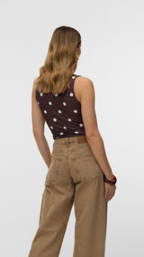 VERO MODA VMMILLION square top in griffin - Image 2