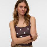 VERO MODA VMMILLION square top in griffin - Image 4