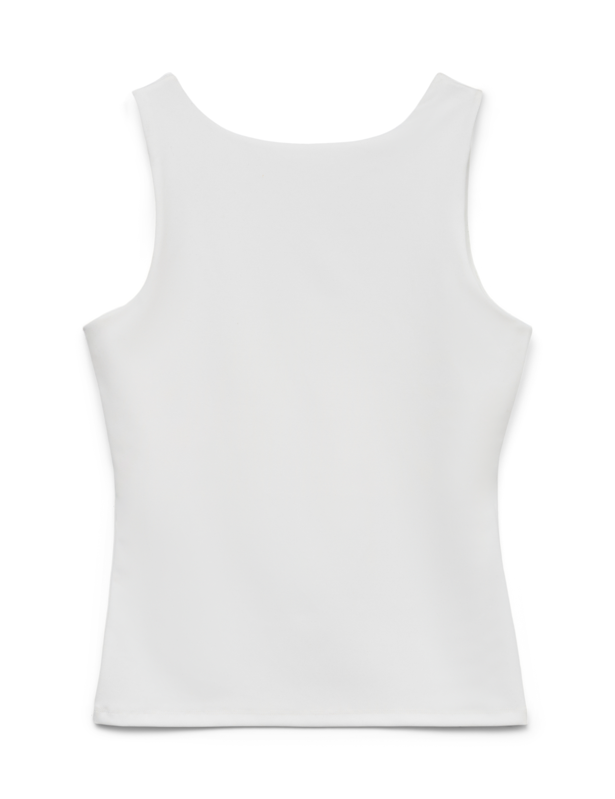 VERO MODA VMMILLION square top - bright white