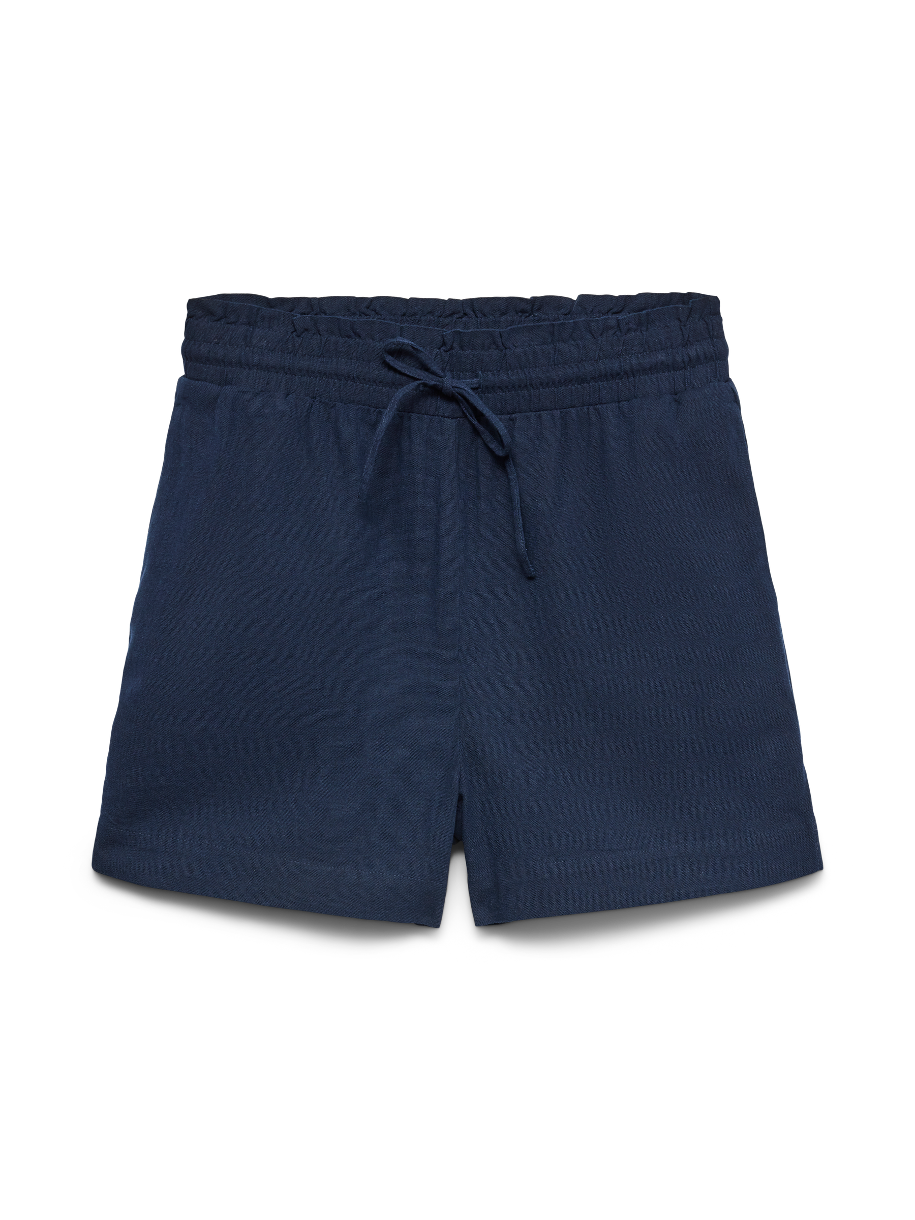 VERO MODA VMMYMILO paperbag shorts boo in navy blazer - Image 3